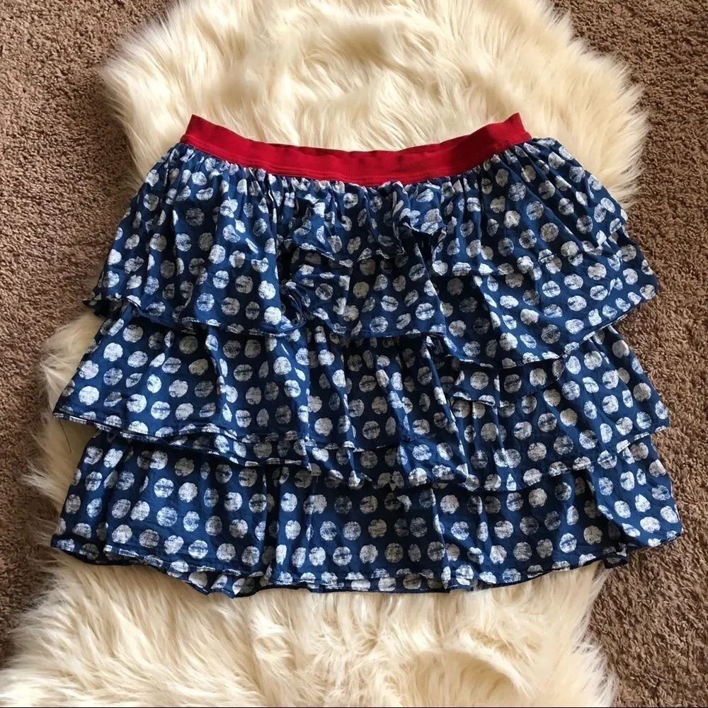Lane Bryant red/white/blue circle skirt 18/20